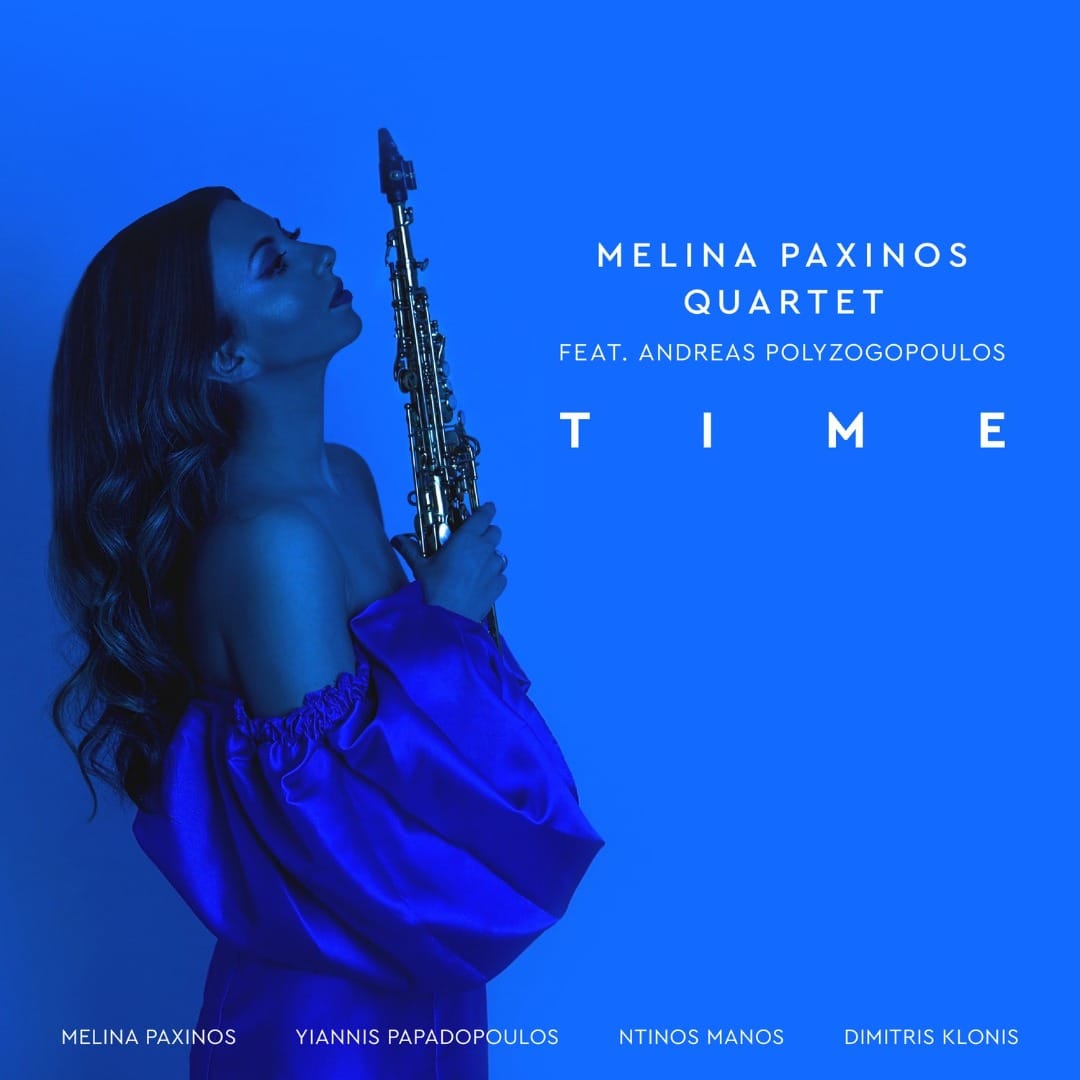 Melina Paxinos Quartet feat. Andreas Polyzogopoulos - Time (LP, Colored, Second Records)