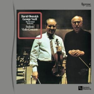 David Oistrakh, George Szell & The Cleveland Orchestra - Brahms: Violin Concerto (LP, Esoteric Japan)