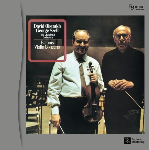 David Oistrakh, George Szell & The Cleveland Orchestra - Brahms: Violin Concerto (LP, Esoteric Japan)