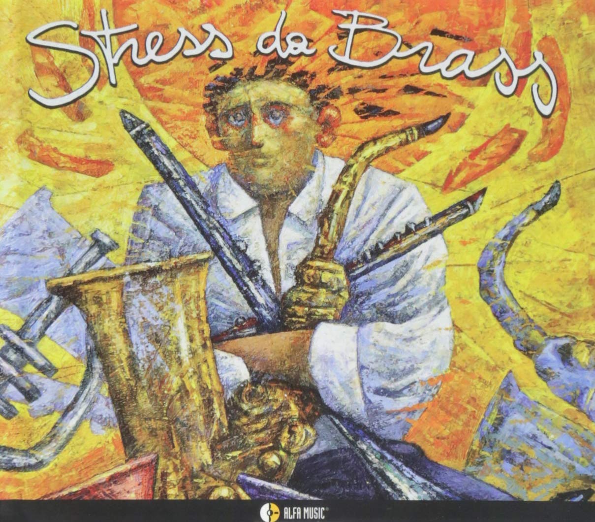 Stefano Cantini - Stress Da Brass (LP, Alfa Music)