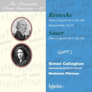 Reinecke & Sauer: Piano Concertos (CD, Hyperion)