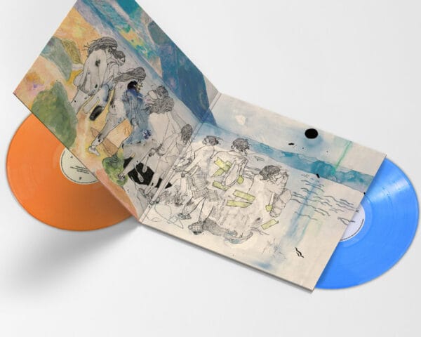Pavlos Pavlidis / Giannis Markopoulos - Pera apo thn thalassa (2LPs 45rpm, Limited Edition Orange/Blue) - Image 3