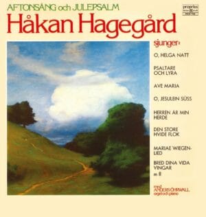 Hakan Hagegard - Aftonsang Och Julepsam (LP, Proprius)