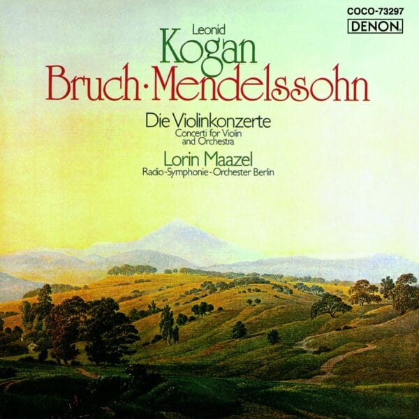 Bruch /  Mendelssohn - The Violin Concertos (Kogan, Maazel) (CD, Denon Japan) - Image 2