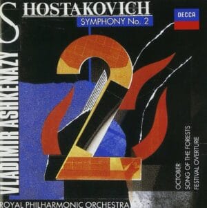 Shostakovich - Symphony No.2, Songs of the Forests (CD, Decca Japan)