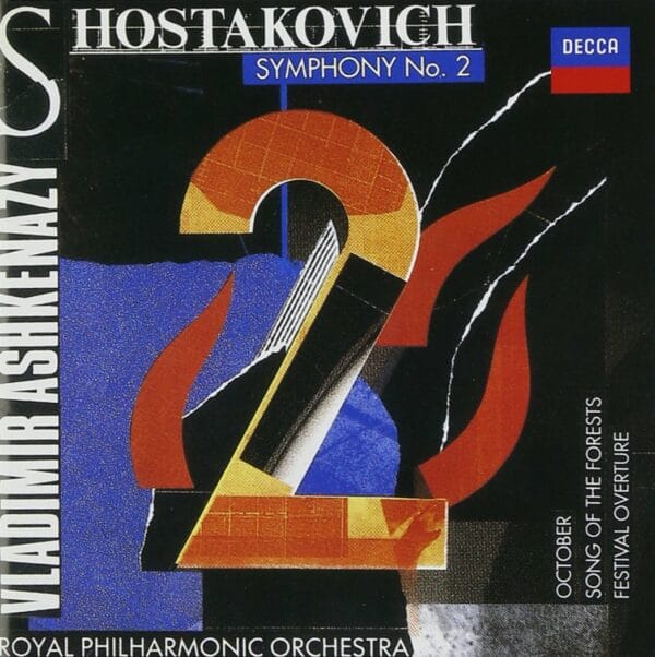Shostakovich - Symphony No.2, Songs of the Forests (CD, Decca Japan)