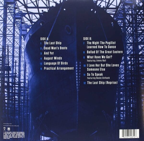 Sting - Last Ship (LP, Universal) - Image 5