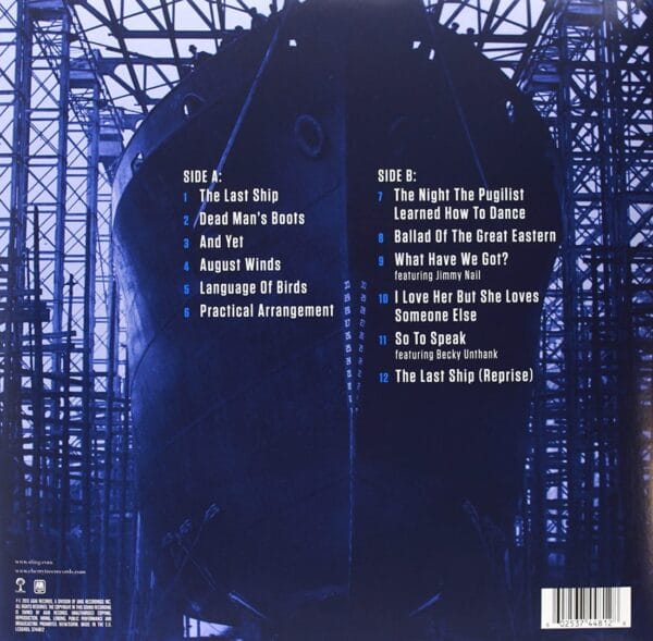 Sting - Last Ship (LP, Universal) - Image 6