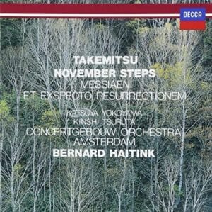 Takemitsu - November Steps / Messian (Hatinik) (SHM CD, Decca)