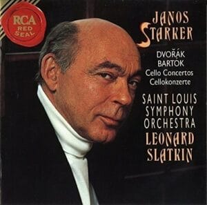 Dvorak & Bartok: Cello Concertos (Starker, Saint Louis SO) (CD, Sony)