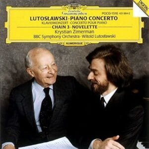 Lutoslawski - Piano Concerto, Novellette (Zimerman, Lutoslawski - BBC SO) (SHM CD, DG)