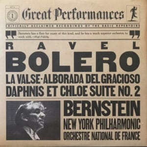 Ravel: Bolero, La Valse (Bernstein, New York PO) (LP, CBS) [Used, SL/LP: NM]