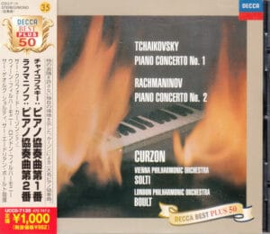 Tchaikovsky, Rachmaninov - Piano Concerto No.1 / Piano Concerto No.2 (Decca, CD)