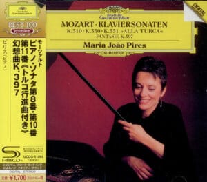 Mozart - Piano Sonatas K.310, K.330, K.331, Fantasie K.397 (Maria Joao Pires) (DG, SHM-CD)