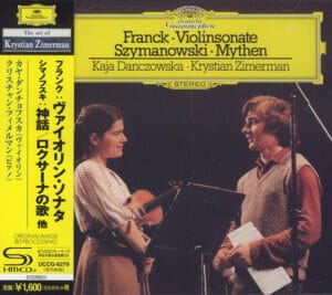 Franck, Szymanowski - Violin Sonata / Myths (Danczowska, Zimerman) (DG, SHM-CD)