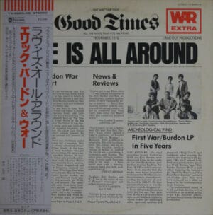 War Featuring Eric Burdon - Love Is All Around (LP, ABC Records) [SL/LP: NM]