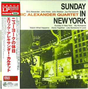 Eric Alexander Quartet ‎- Sunday In New York (LP, Venus) [SL/LP: NM]
