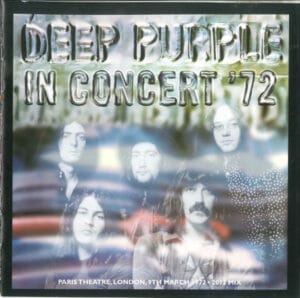 Deep Purple - In Concert '72 (CD, Warner)