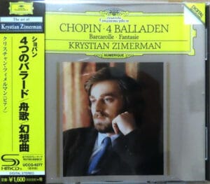 Chopin - 4 Balladen, Barcarolle, Fantasie (Krystian Zimerman) (DG, SHM-CD)