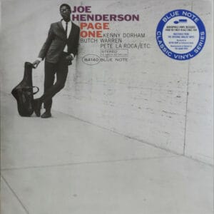 Joe Henderson - Page One (LP, Blue Note) [SL/LP: NM]